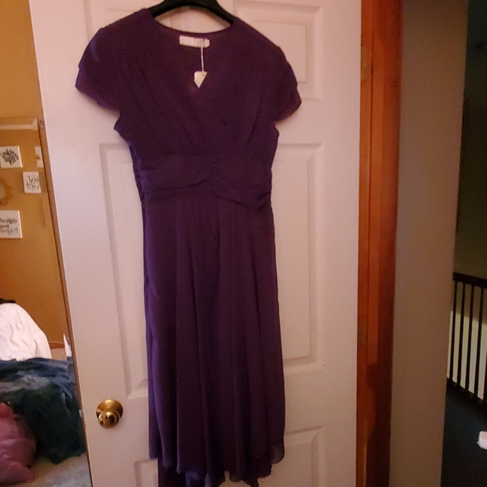Tea length dress